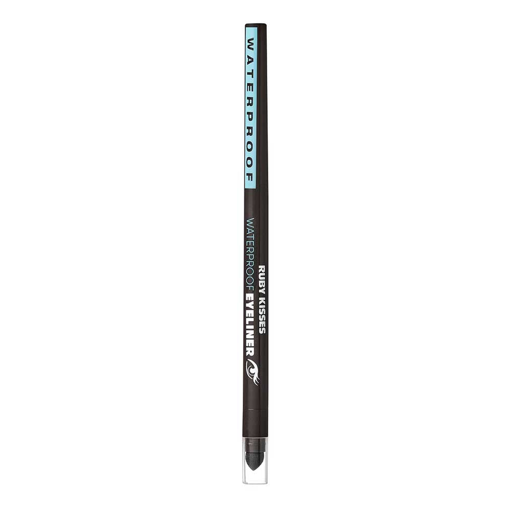 Ruby Kisses Waterproof Auto Eyeliner in Dark Brown, capped pencil