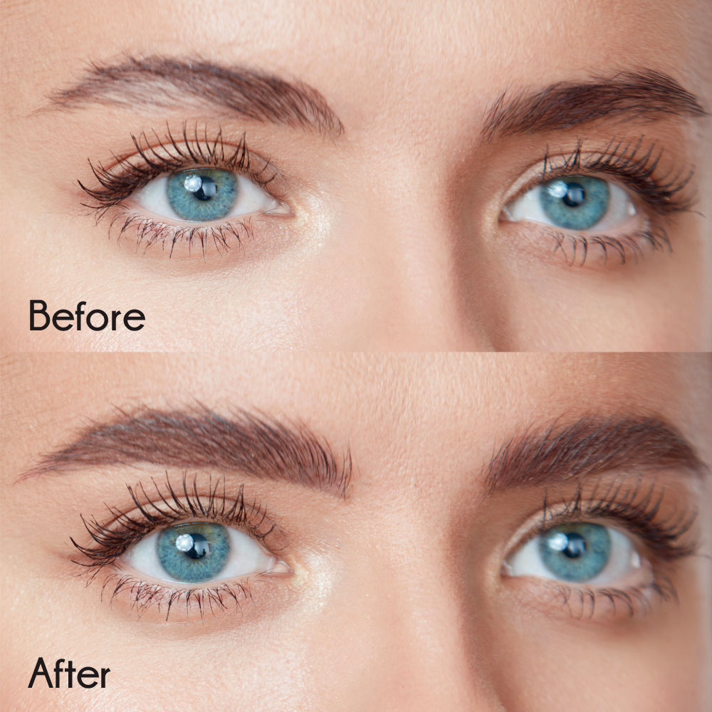 Ruby Kisses Go Brow pencil – Before-and-after brow makeup