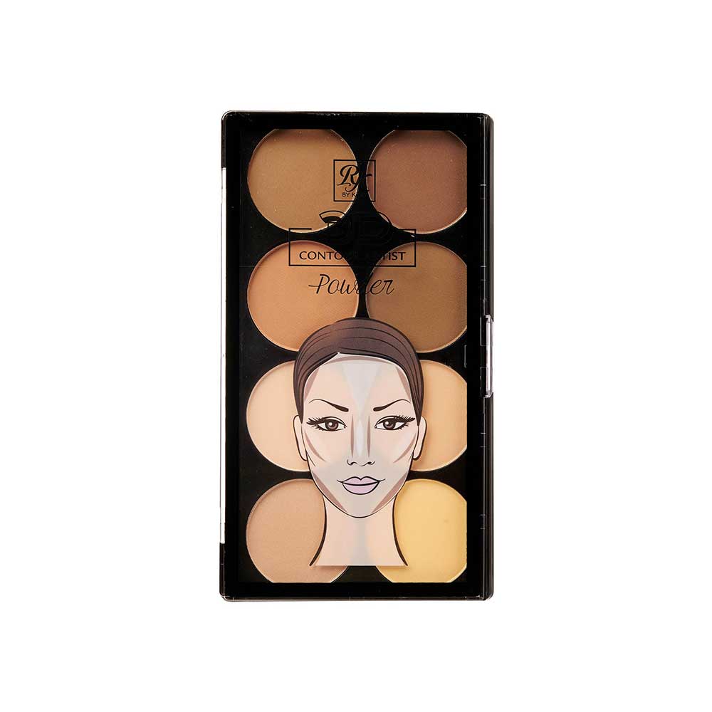 RPCP01MS01Y9_main "Ruby Kisses 3D Contour Powder in Light Medium, main product view."
