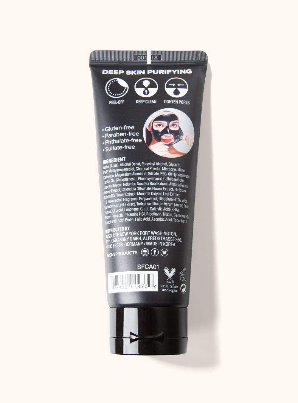 Charcoal Peel Off Mask - product view 2