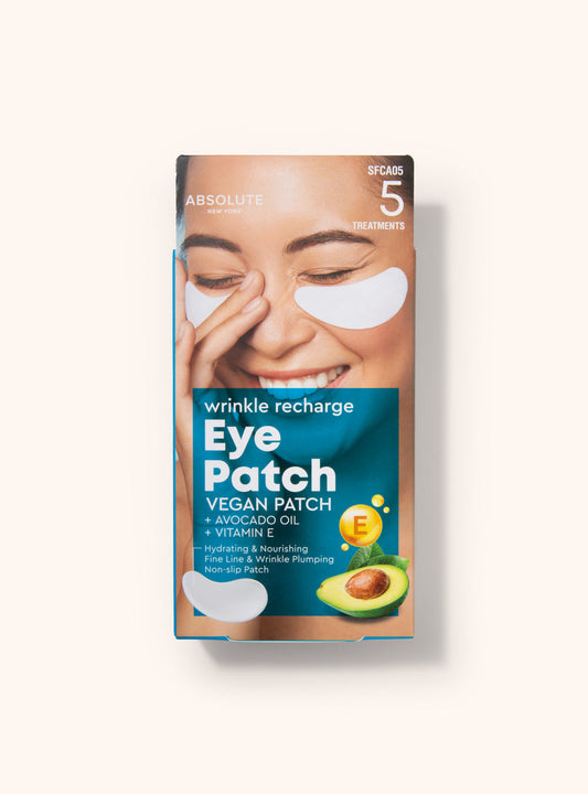 Absolute New York Wrinkle Recharge Avocado Eye Patches – Avocado eye patch box front