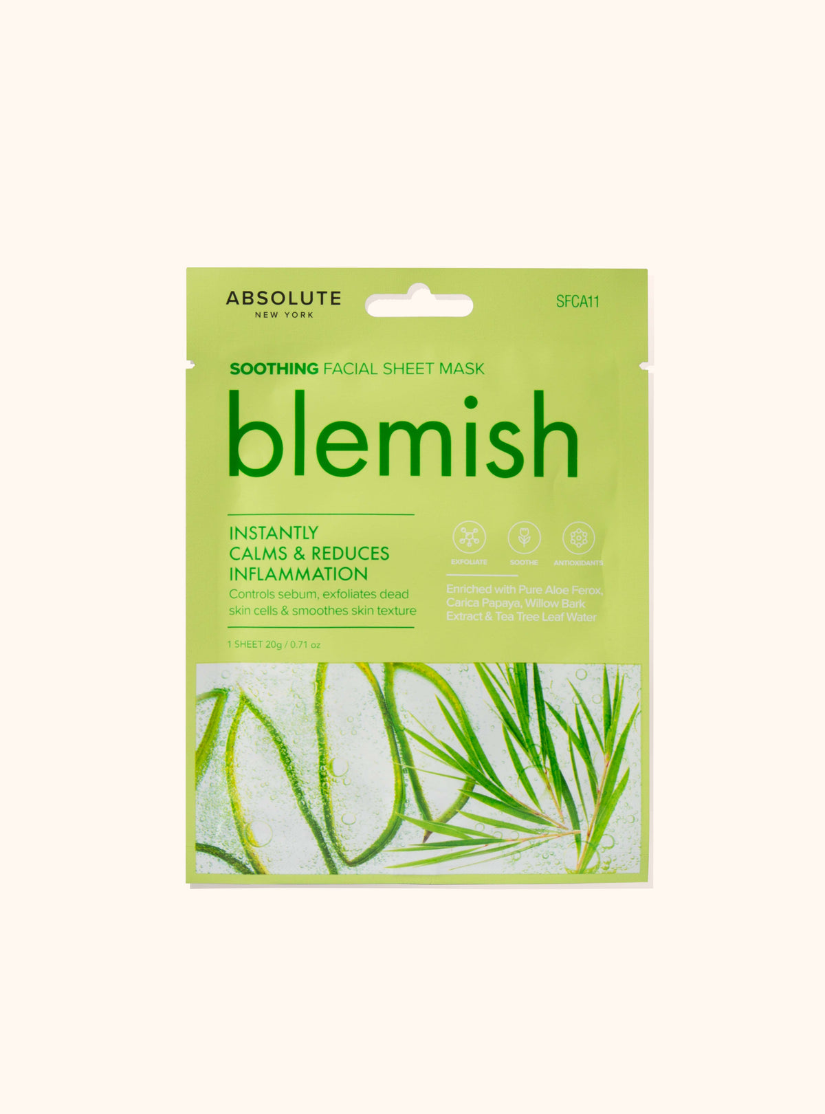Facial Sheet Masks - sfca-11-blemish