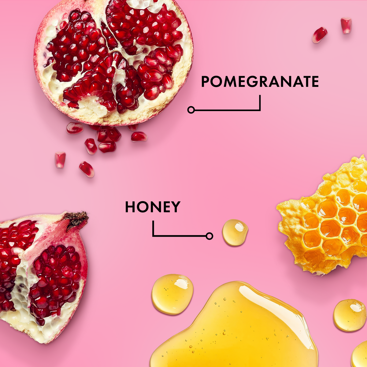 Pomegranate & Honey Coil Sculpting Custard MIELLE