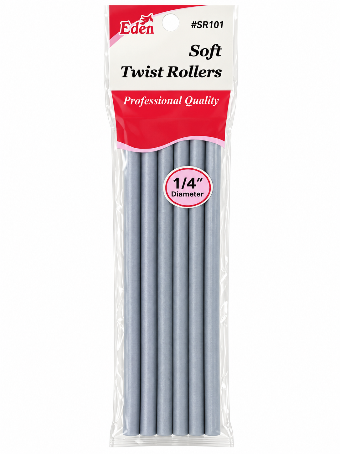 Eden Soft Twist Rollers — 1/4"