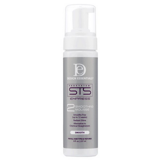 Design Essentials STS Express Max Smoothing Mousse Step 2 Pro — 8 fl oz Step 2 smoothing mousse pump bottle