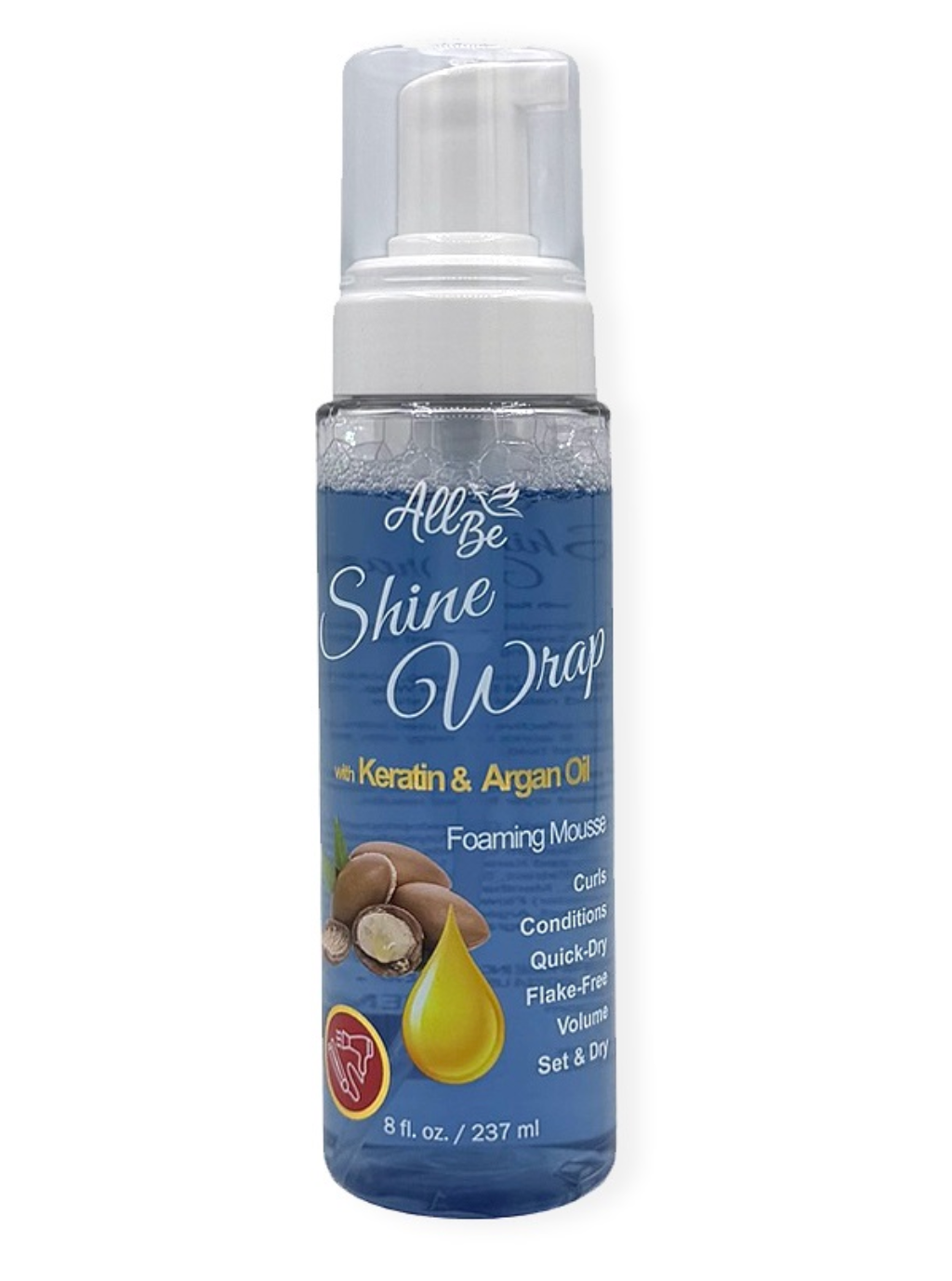 ALL BE - SHINE WRAP FOAMING MOUSSE EDEN/DSK
