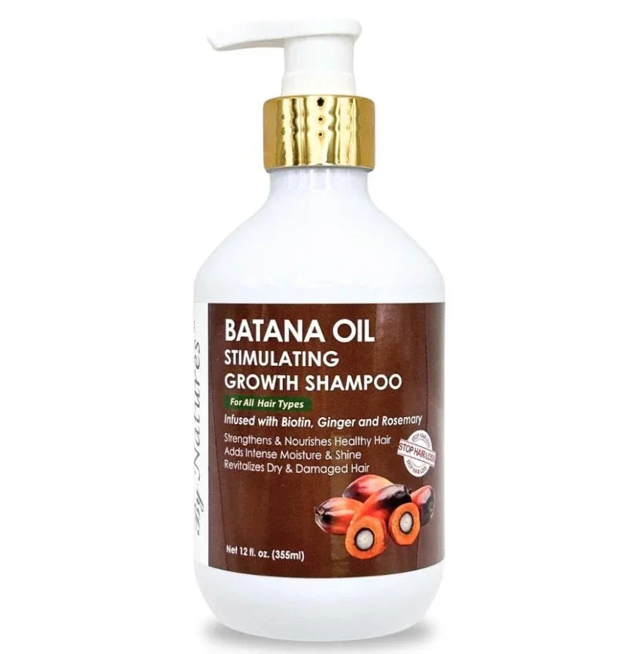 By Natures Batana Oil Stimulating Growth Shampoo 12 Oz - Elevate Styles