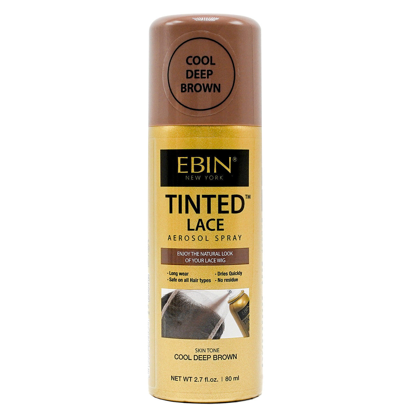 Tinted Lace Aerosol Spray 2.7oz/80ml - EBIN NEW YORK