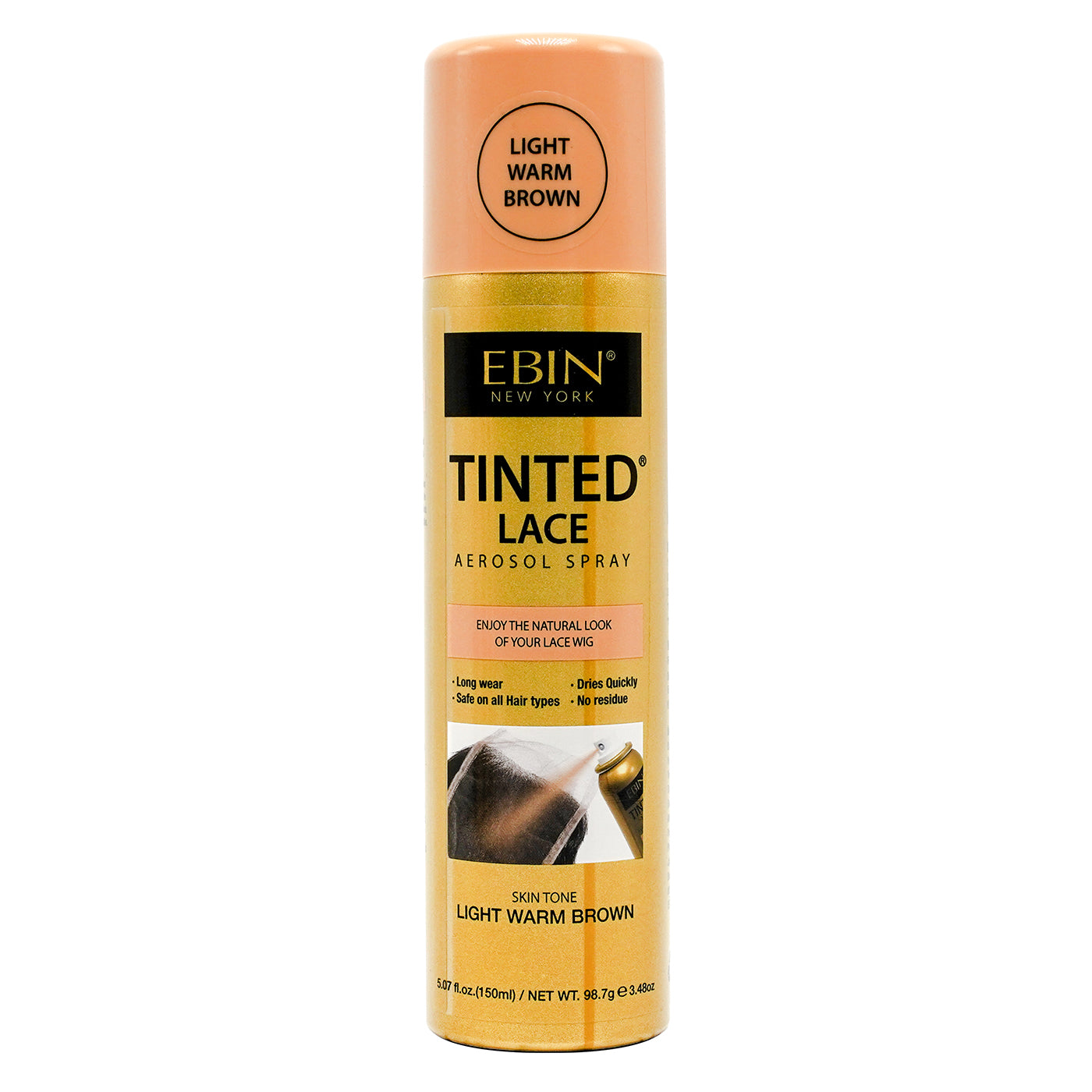 Tinted Lace Aerosol Spray 5.07oz/150ml - EBIN NEW YORK