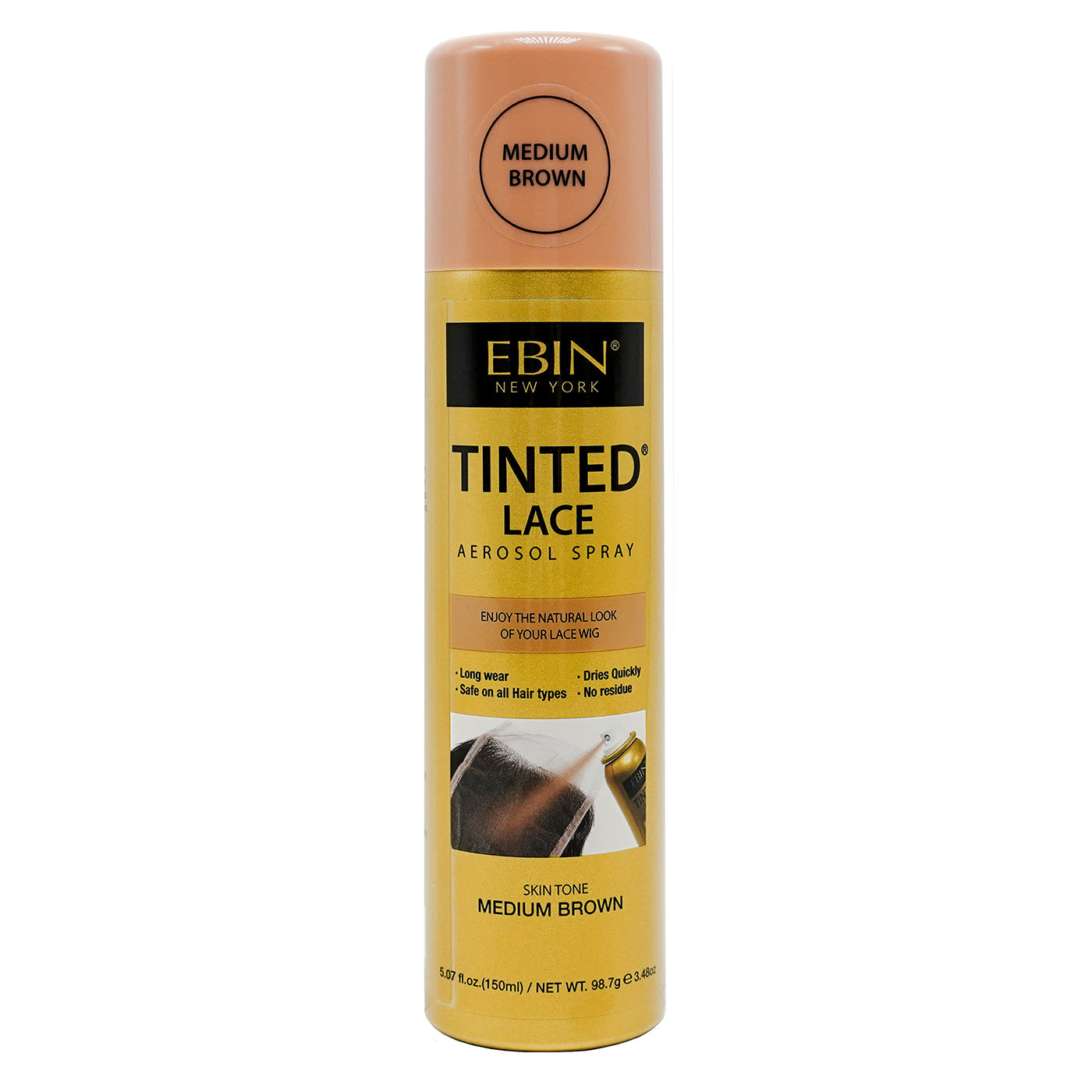 Tinted Lace Aerosol Spray 5.07oz/150ml - EBIN NEW YORK