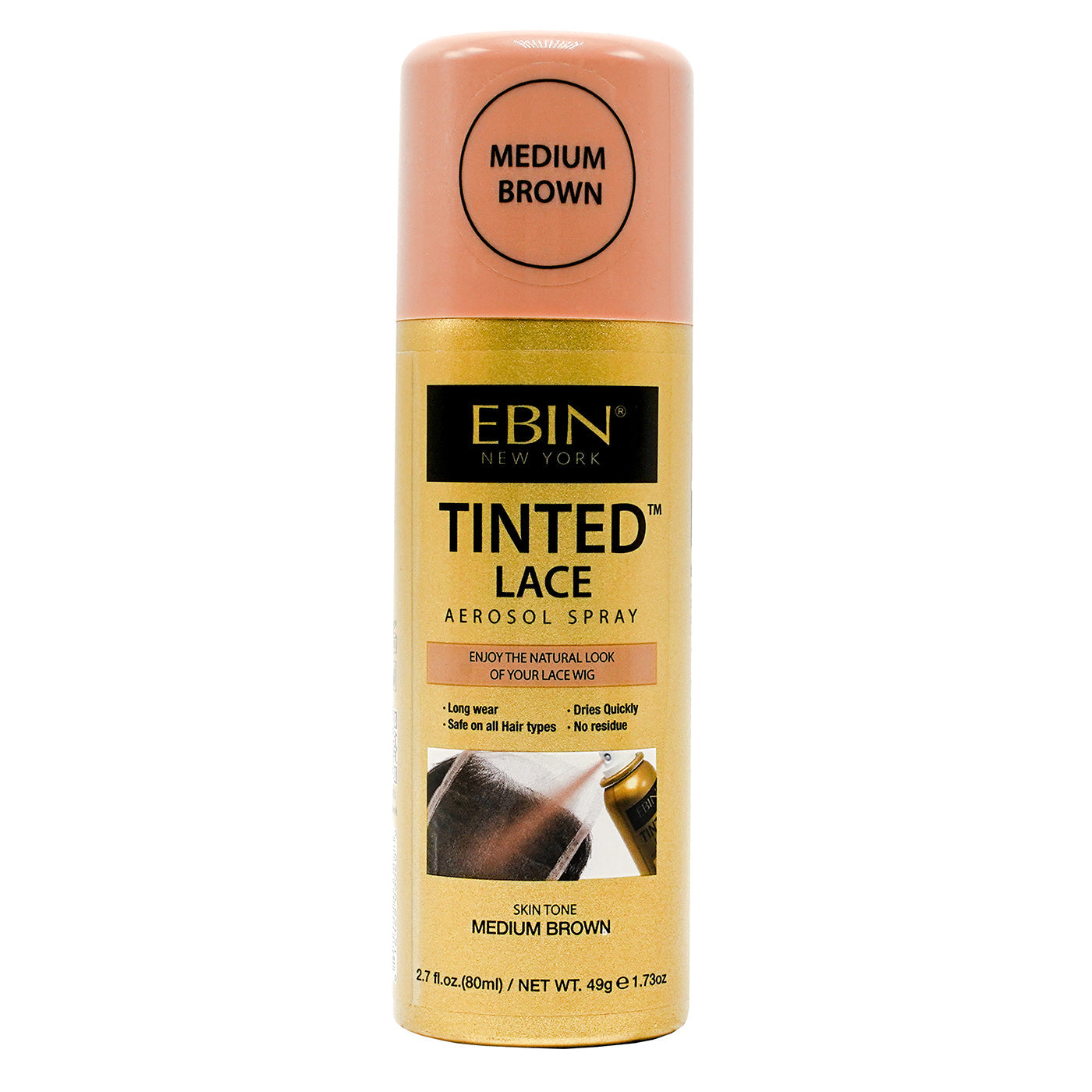 Tinted Lace Aerosol Spray 2.7oz/80ml - EBIN NEW YORK