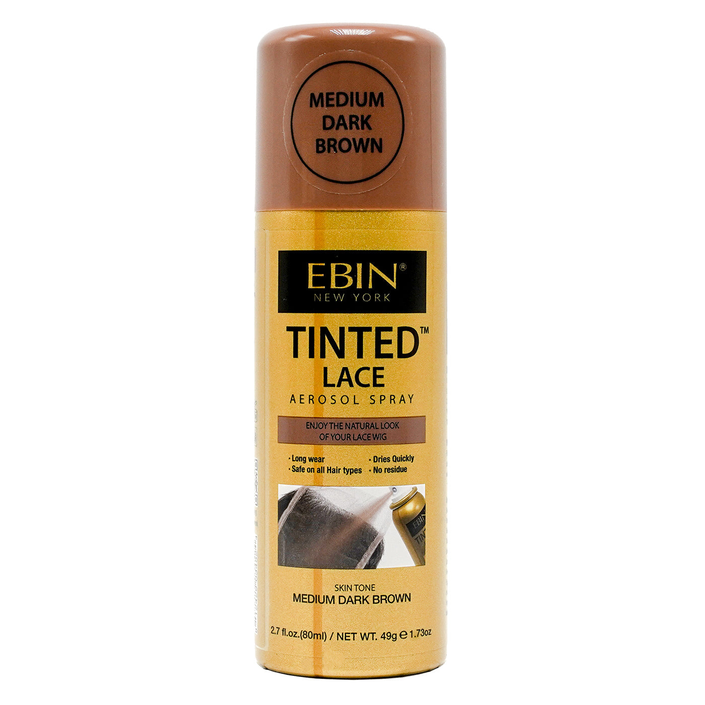 Tinted Lace Aerosol Spray 2.7oz/80ml - EBIN NEW YORK