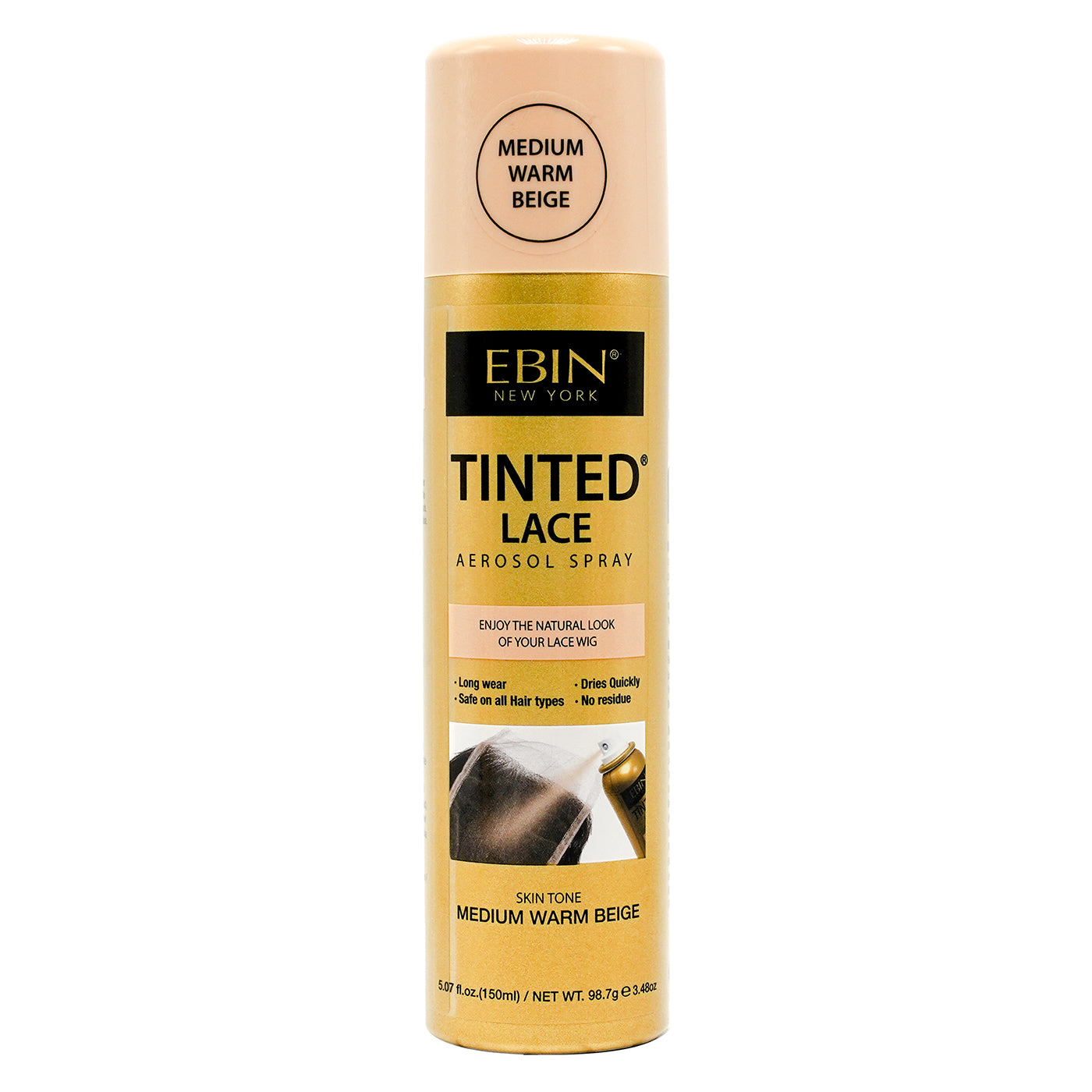Tinted Lace Aerosol Spray 5.07oz/150ml - EBIN NEW YORK