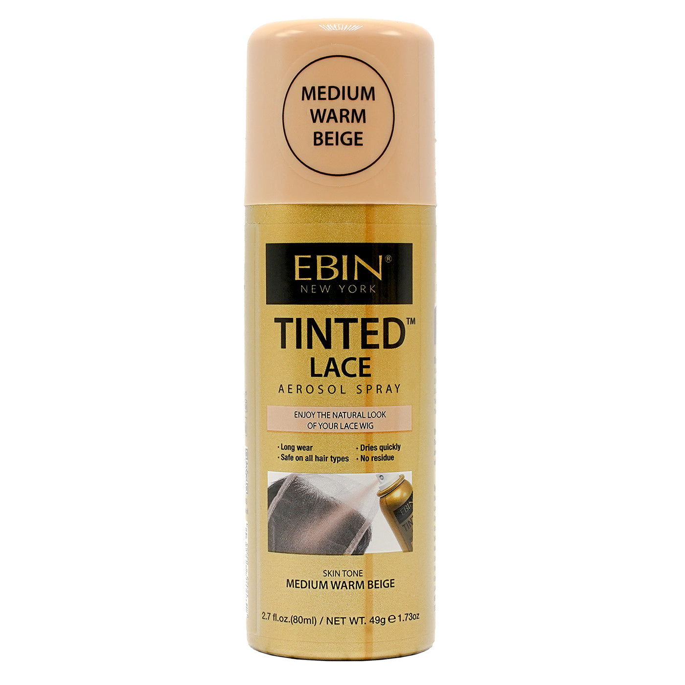 Tinted Lace Aerosol Spray 2.7oz/80ml - EBIN NEW YORK