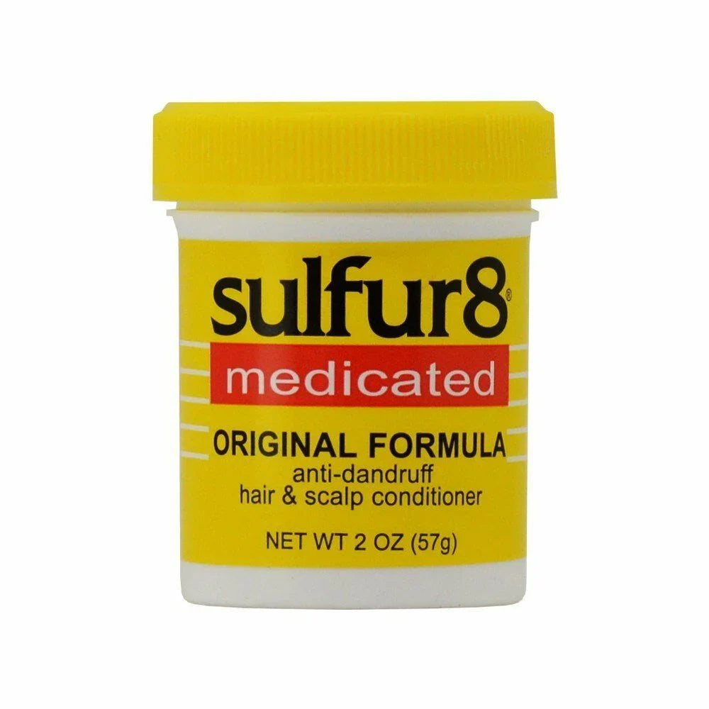 Sulfur-8 Medicated Anti-Dandruff Hair & Scalp Conditioner - Choose Size SULFUR-8