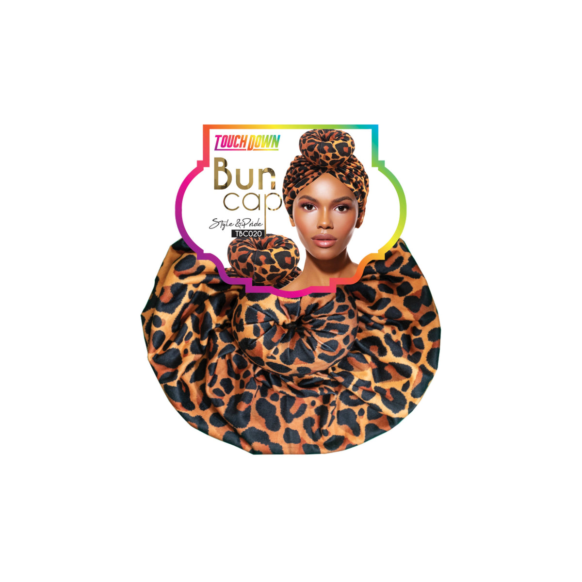 TouchUps Bun Caps – Donut Leopard