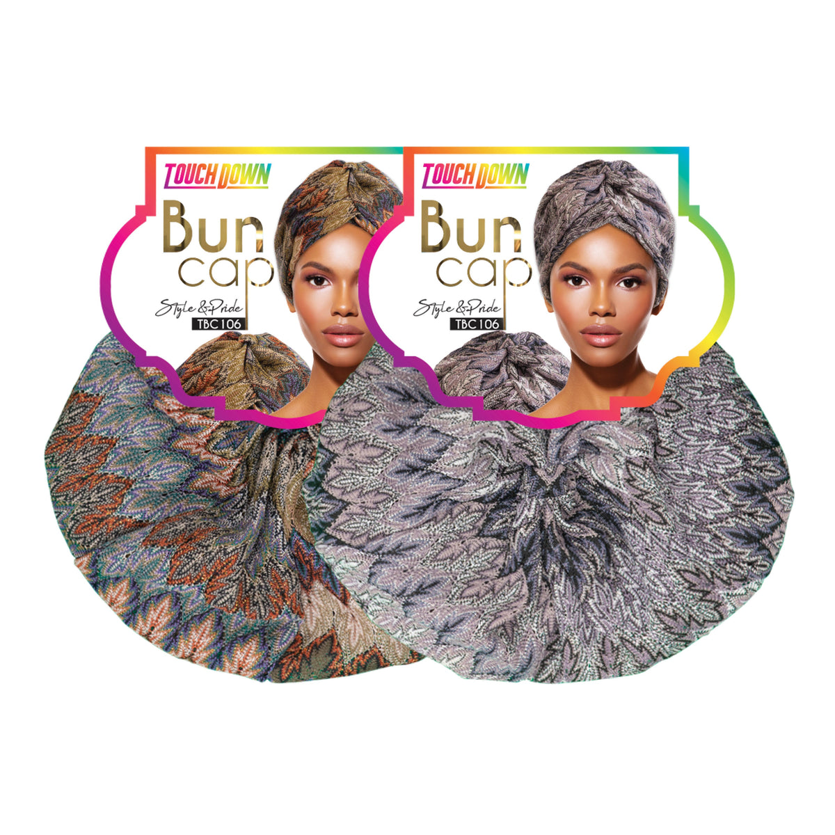 TouchUps Bun Caps – See Through Assorted Pack