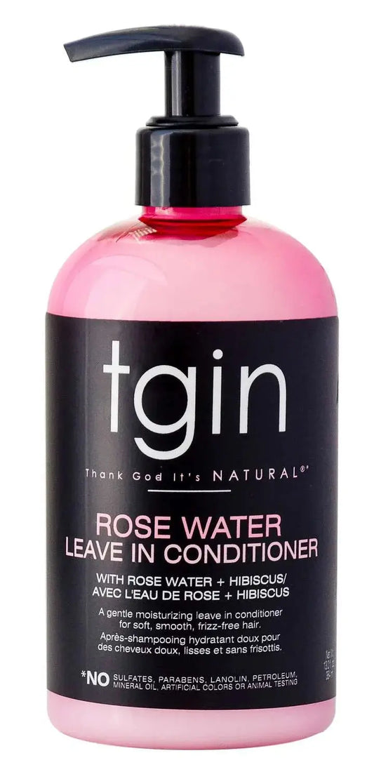 TGIN Rose Water Leave-In Conditioner – 12 oz - Elevate Styles