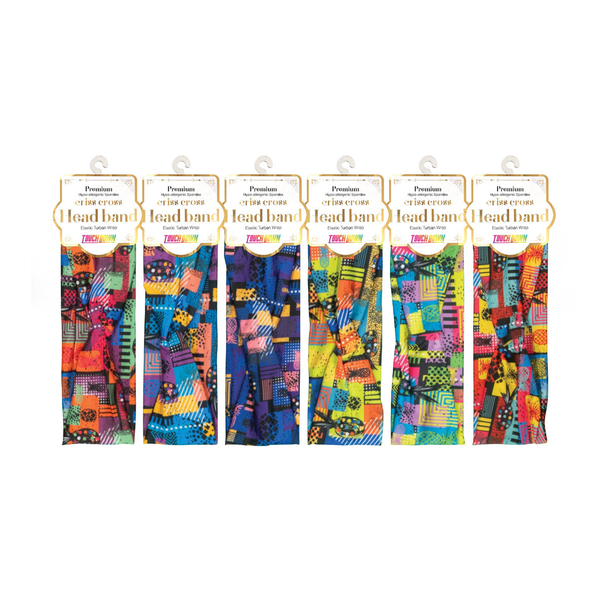 TouchUps Criss-Cross Headband – Tropicana
