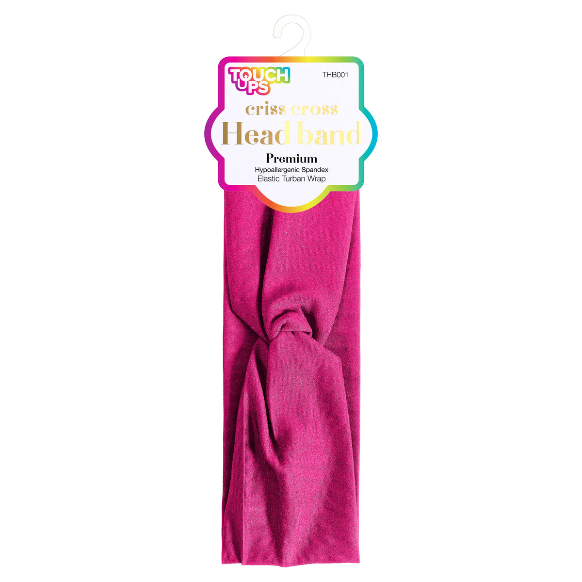 TouchUps Criss-Cross Headband – Pink