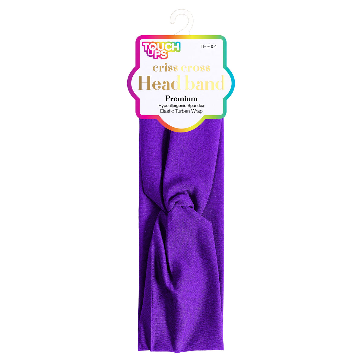 TouchUps Criss-Cross Headband – Purple