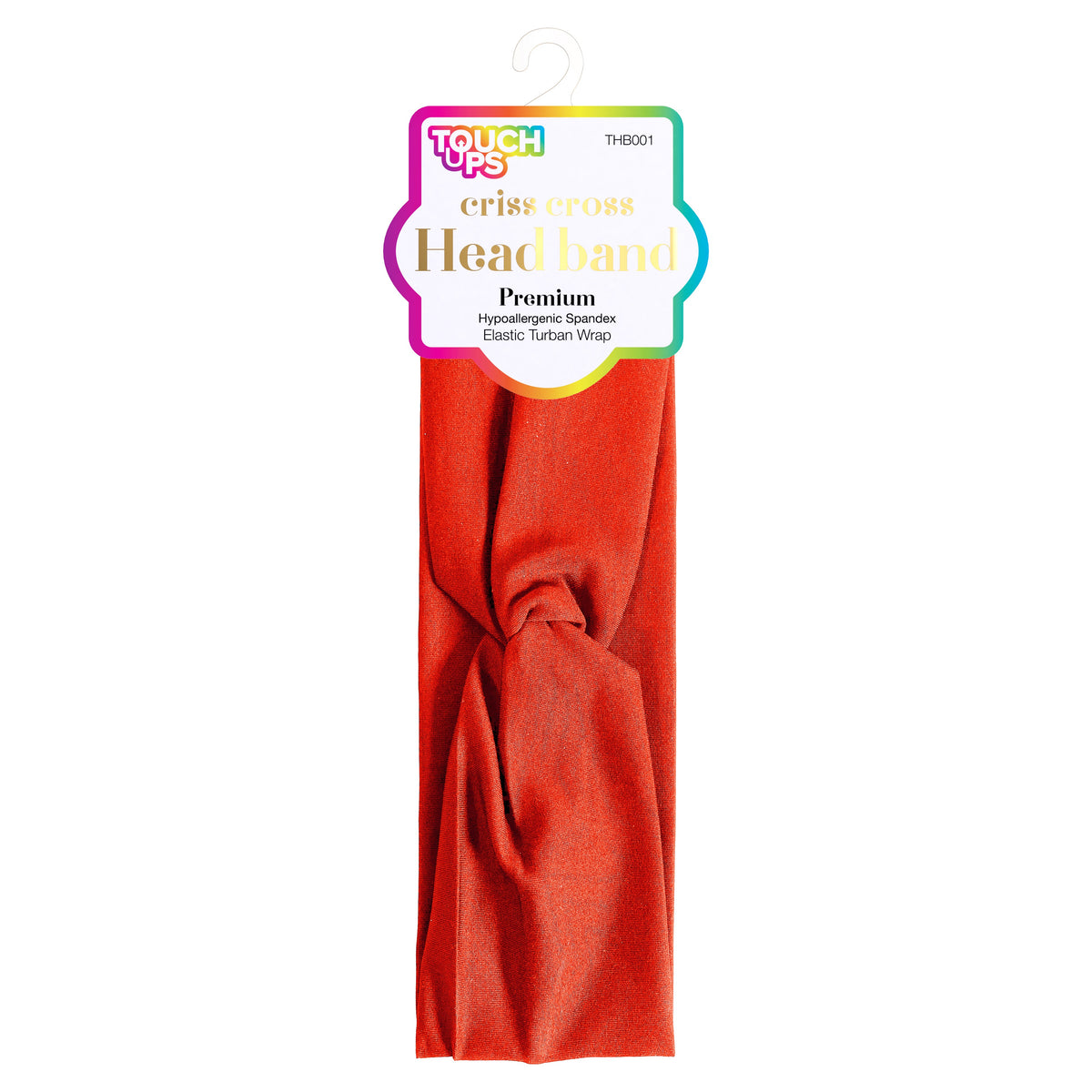 TouchUps Criss-Cross Headband – Red