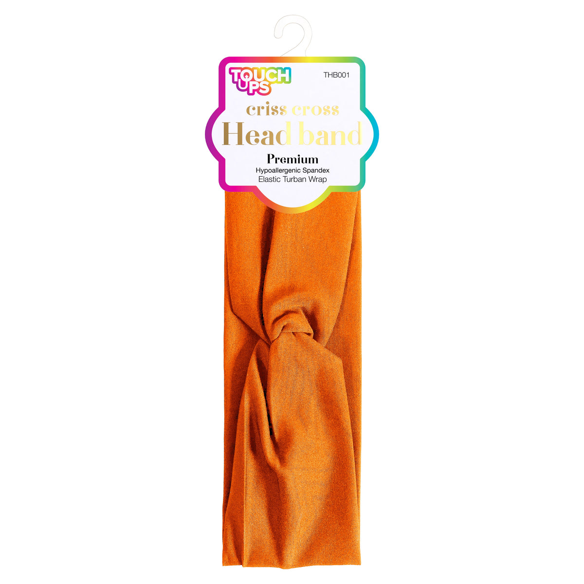 TouchUps Criss-Cross Headband – Orange