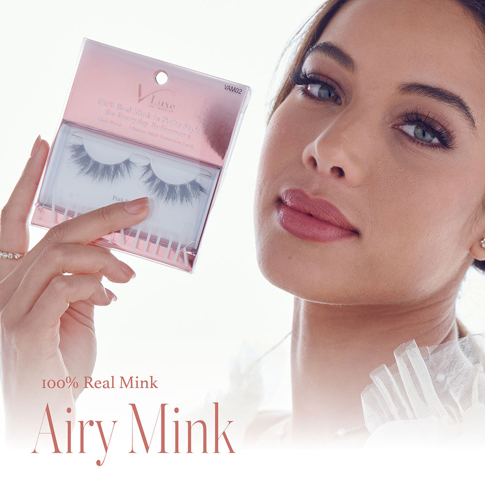 VAM02_extra_007 "VLuxe By i•ENVY Airy Mink Strip Lashes, additional product view 7."