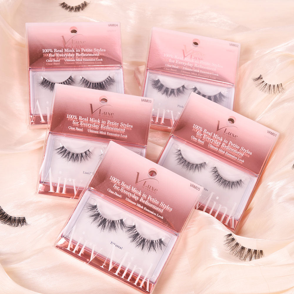 VAM03_extra_006 "VLuxe By i•ENVY Airy Mink Strip Lashes, additional product view 6."