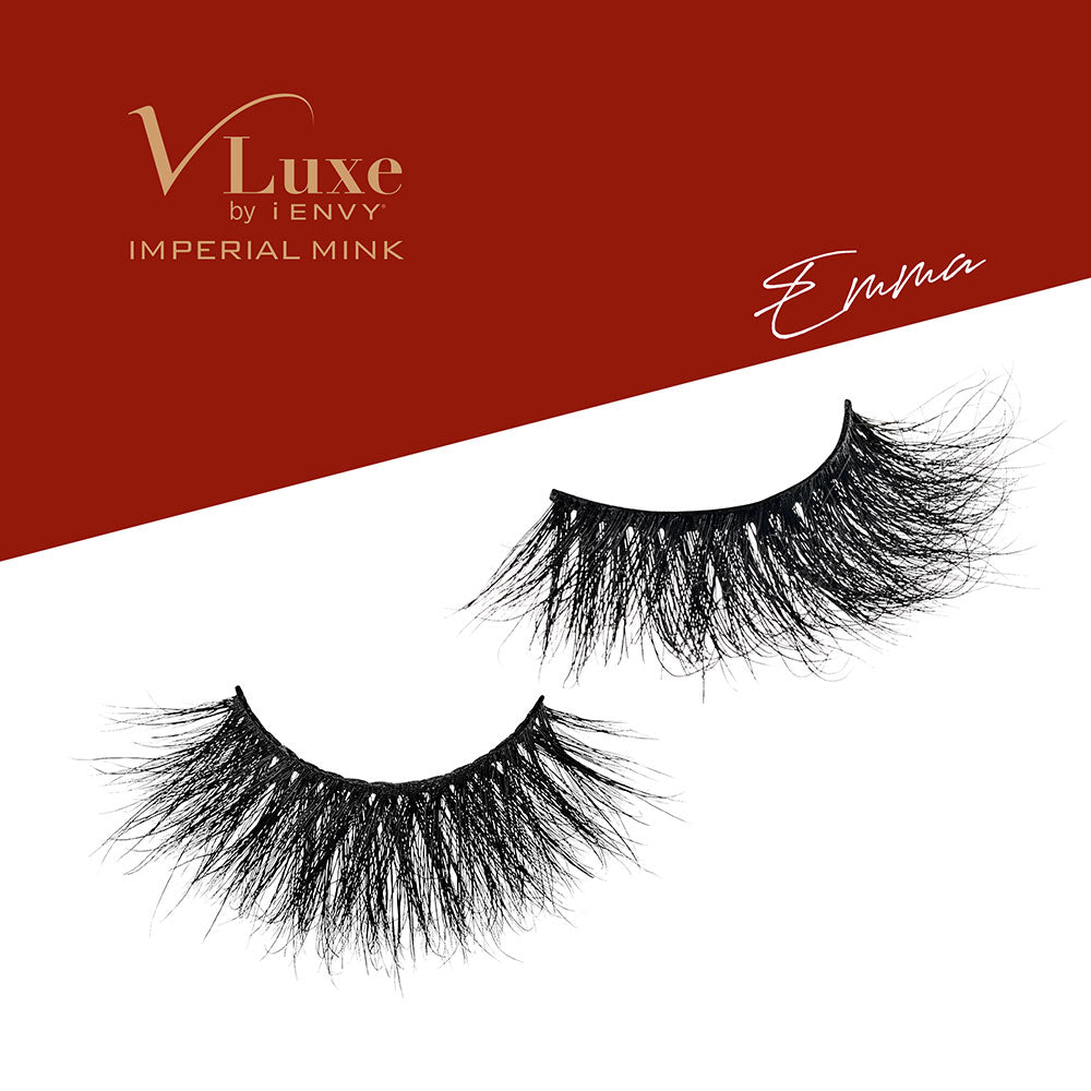 VIP02_extra_002 "VLuxe By i•ENVY Imperial Mink Strip Lashes, additional product view 2."