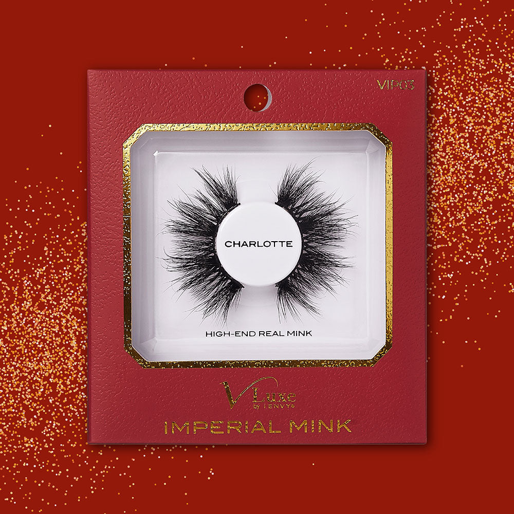 VIP03_extra_001 "VLuxe By i•ENVY Imperial Mink Strip Lashes, additional product view 1."