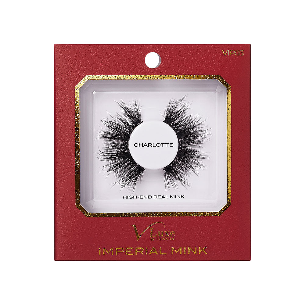 VIP03_main "VLuxe By i•ENVY Imperial Mink Strip Lashes in Charlotte, main product view."