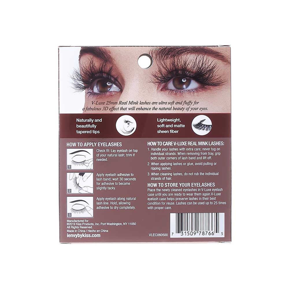 VLEC06_extra_005 "VLuxe By i•ENVY Real Mink Strip Lashes, additional product view 5."
