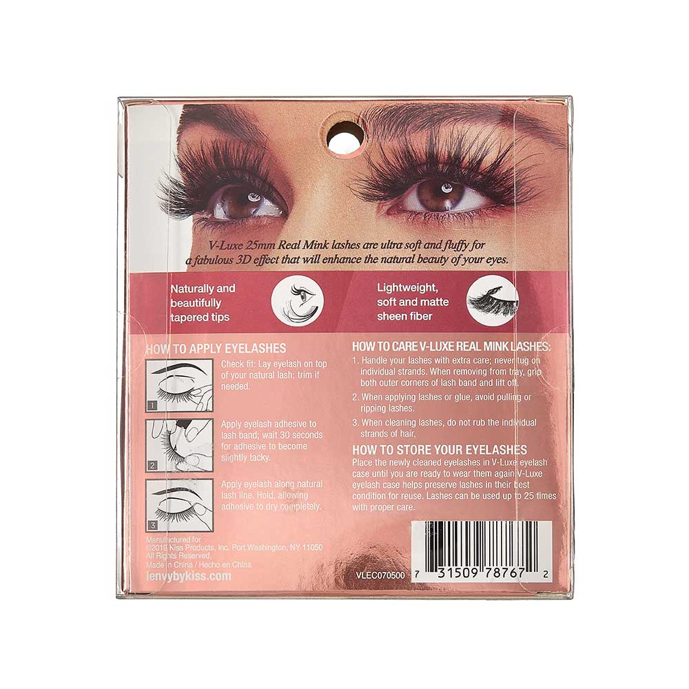 VLEC07_extra_005 "VLuxe By i•ENVY Real Mink Strip Lashes, additional product view 5."