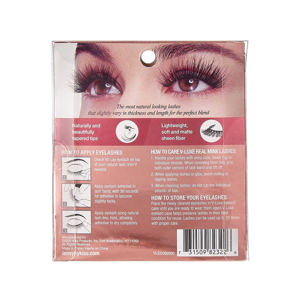 VLEC09_extra_005 "VLuxe By i•ENVY Real Mink Strip Lashes, additional product view 5."