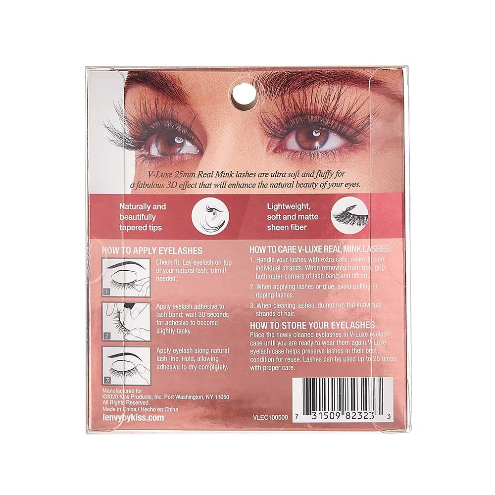 VLEC10_extra_005 "VLuxe By i•ENVY Real Mink Strip Lashes, additional product view 5."