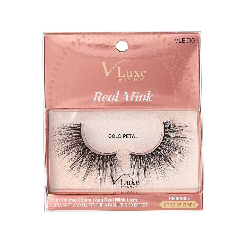 VLEC10_main "A single false eyelash. The eyelash is black and features a dense, voluminous design with long, wispy strands. The base of the eyelash is thicker and darker, providing a solid foundation for the individual lashes that fan outwards, creating a dramatic and full appearance. The strands vary in length, giving a natural yet enhanced look."