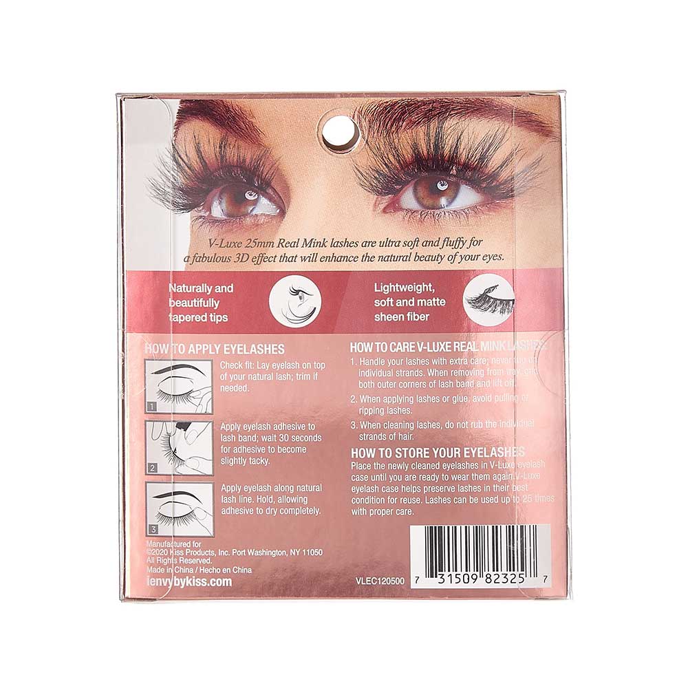 VLEC12_extra_005 "VLuxe By i•ENVY Real Mink Strip Lashes, additional product view 5."