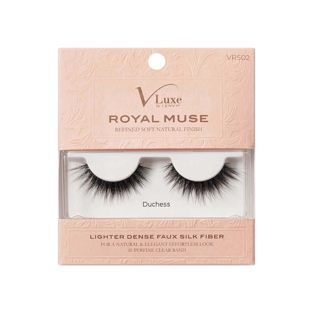 VRS02_main "VLuxe By iENVY Royal Muse Strip Lashes, package front."