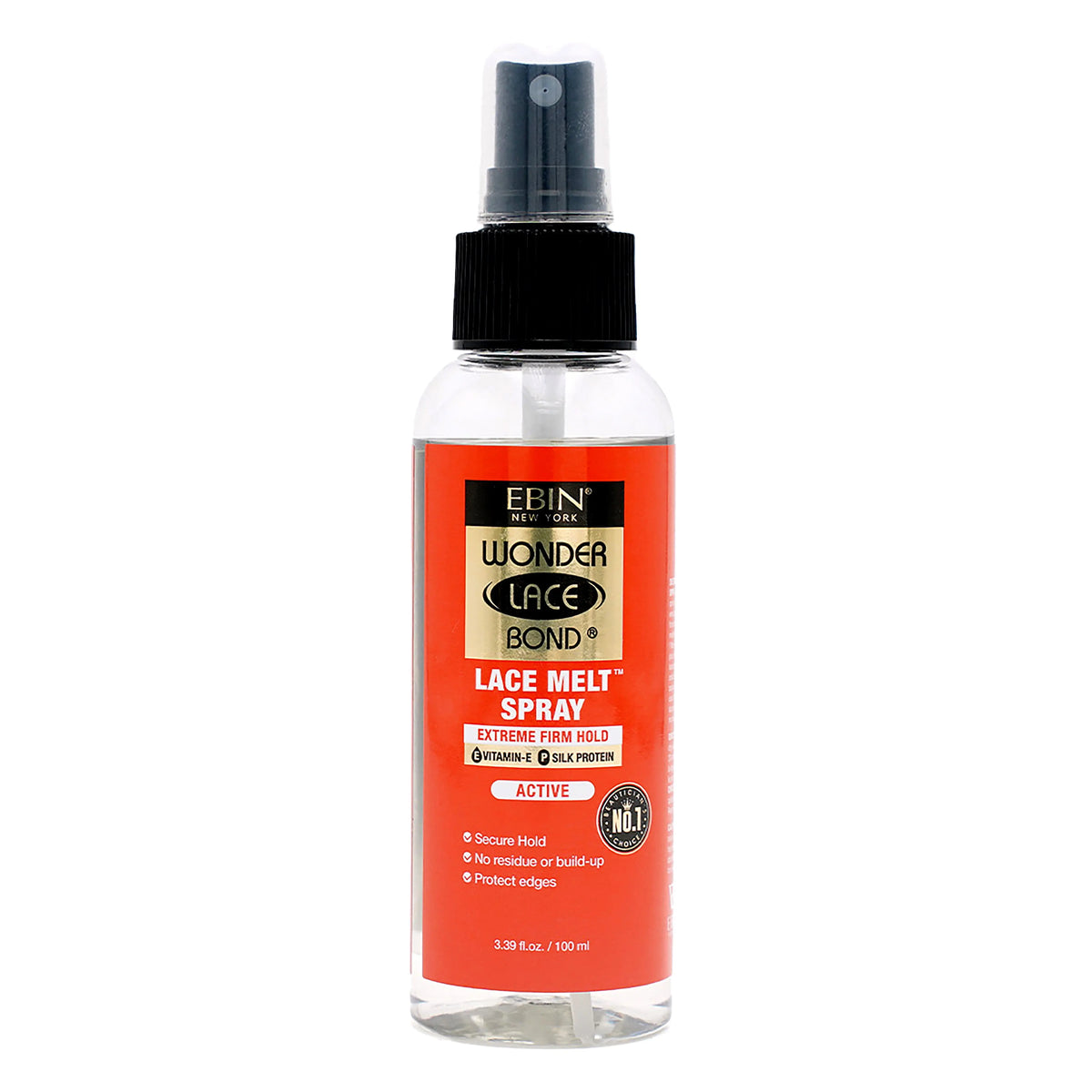 Ebin Wonder Lace Bond — mini Active spray bottle
