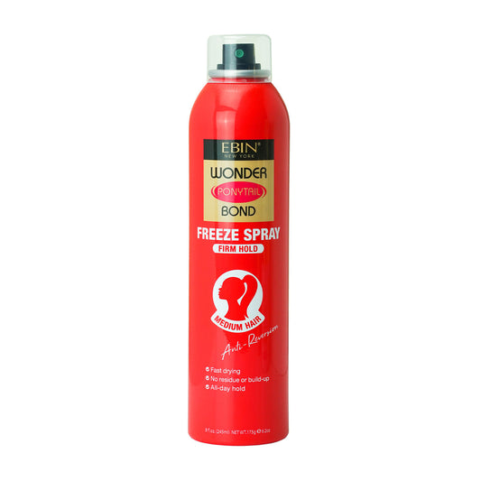 Wonder Ponytail Bond Freeze Spray - Firm Hold - EBIN NEW YORK