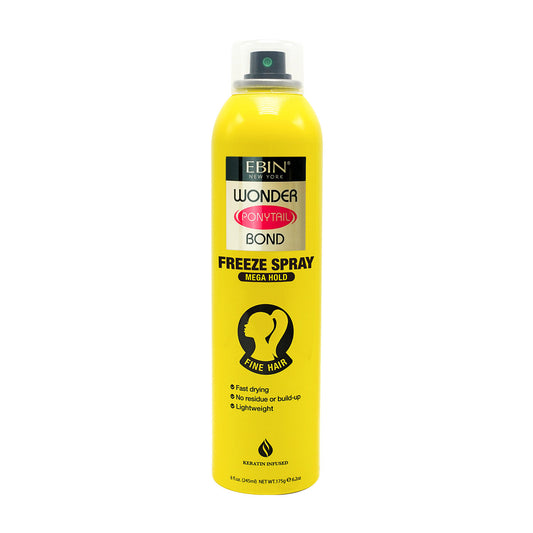 Wonder Ponytail Bond Freeze Spray - Mega Hold - EBIN NEW YORK