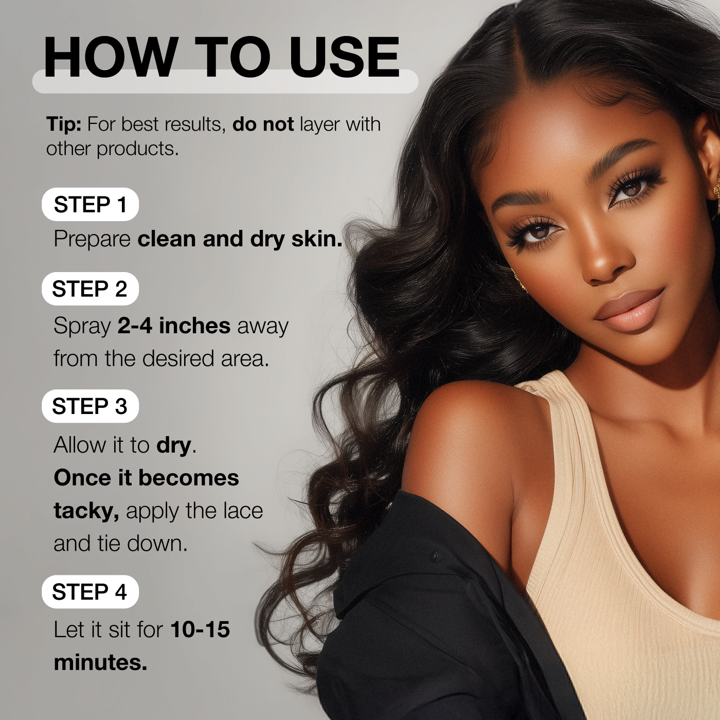 Wonder Lace Bond Wig Adhesive Spray - Supreme - EBIN NEW YORK