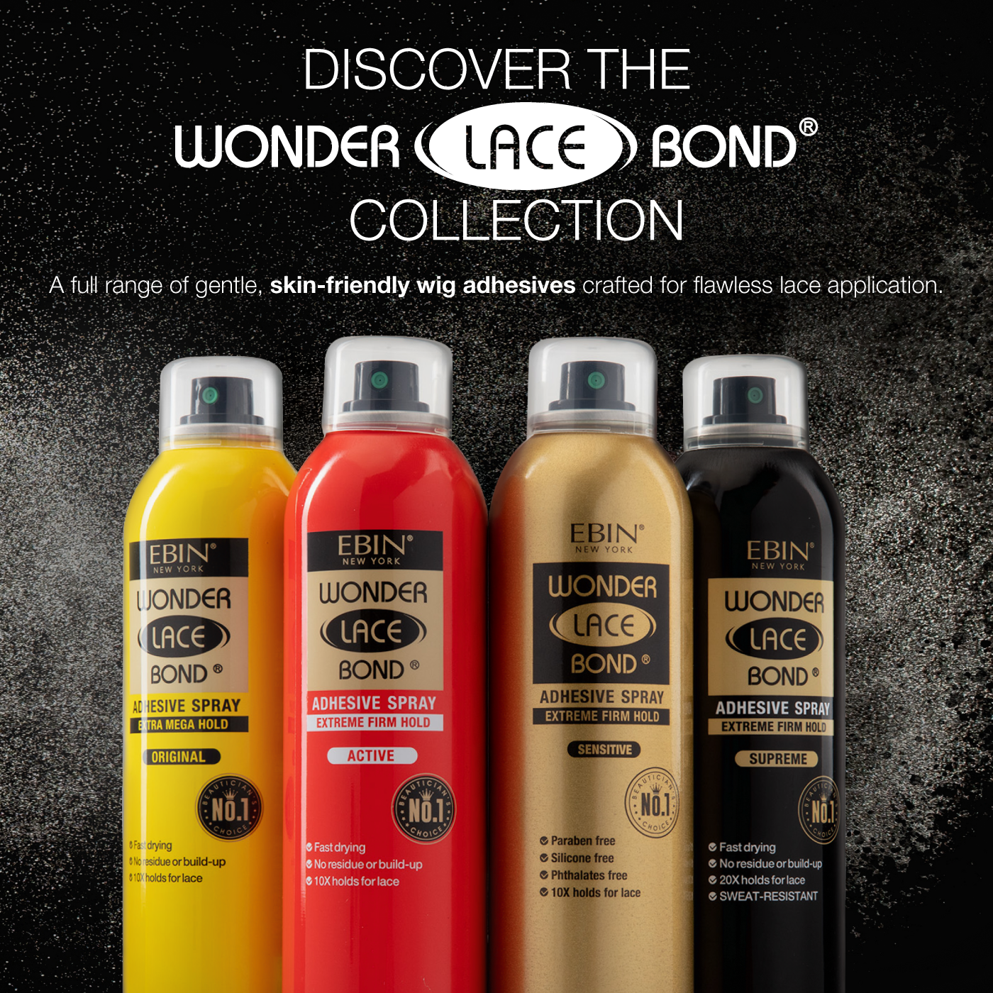 Wonder Lace Bond Wig Adhesive Spray - Supreme - EBIN NEW YORK