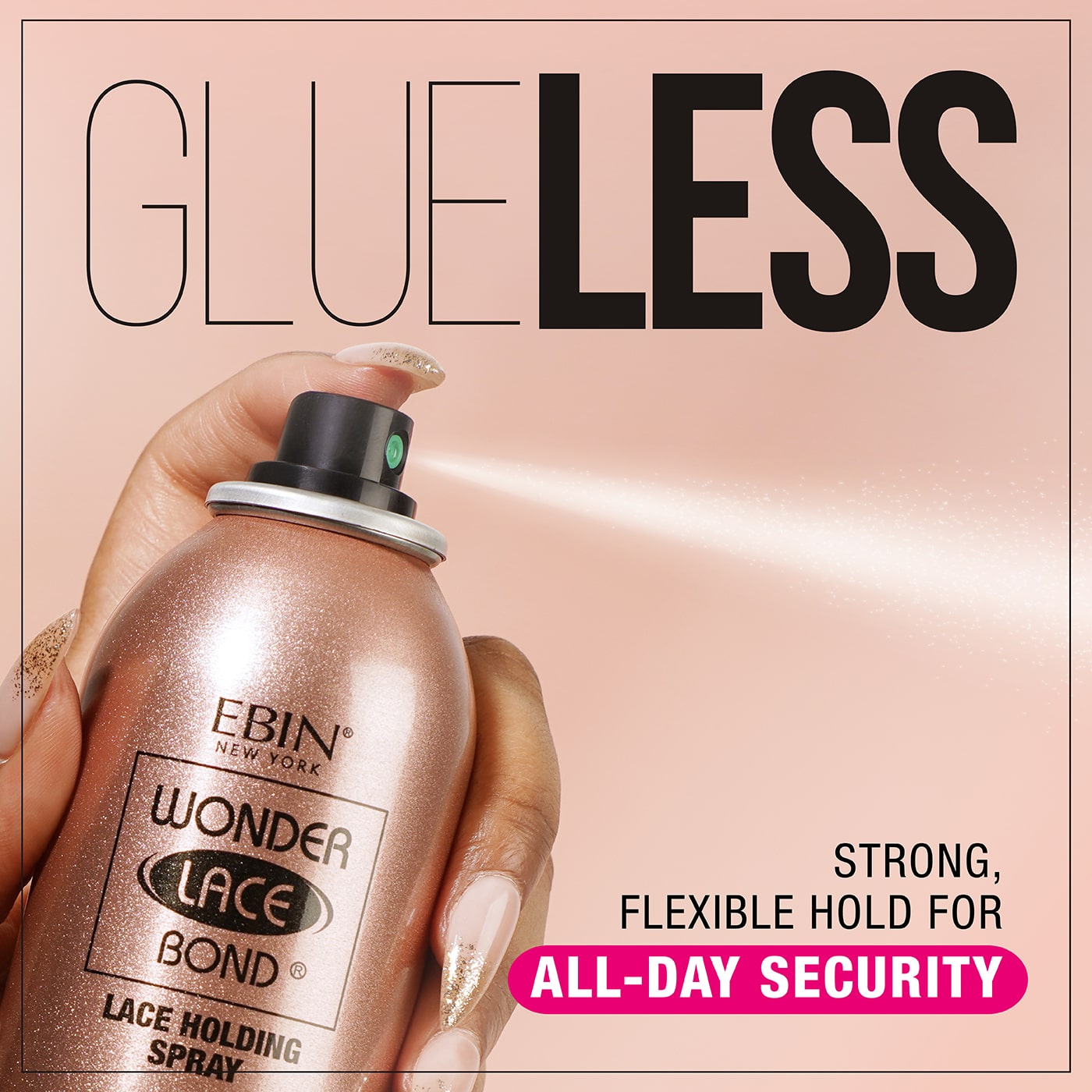 Wonder Lace Bond GLUELESS - Lace Holding Spray - EBIN NEW YORK