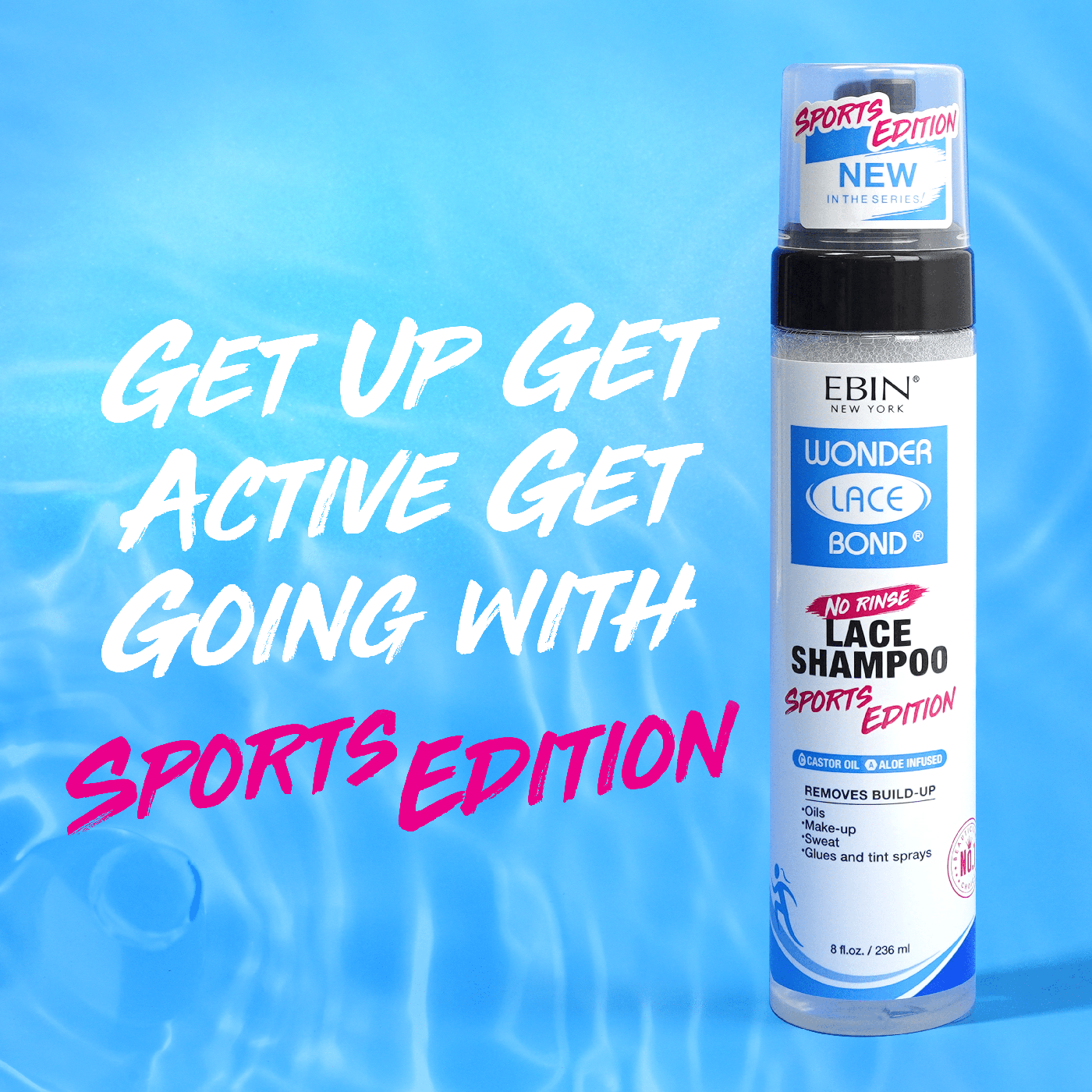 Wonder Lace Bond Lace Shampoo Sports Edition - EBIN NEW YORK