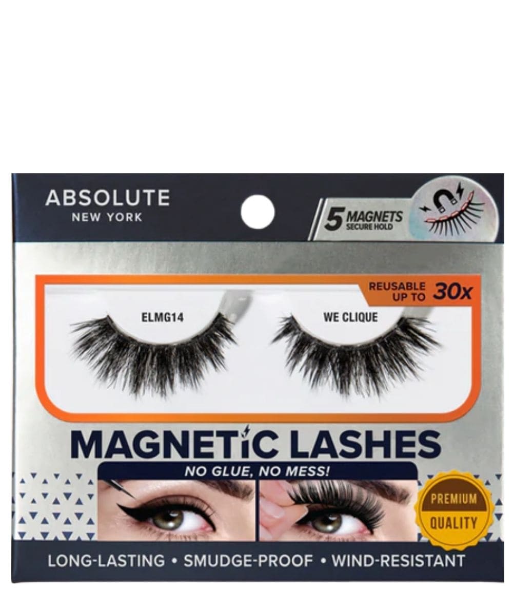 Absolute New York Magnetic Lashes ELMG14 We Clique, front package