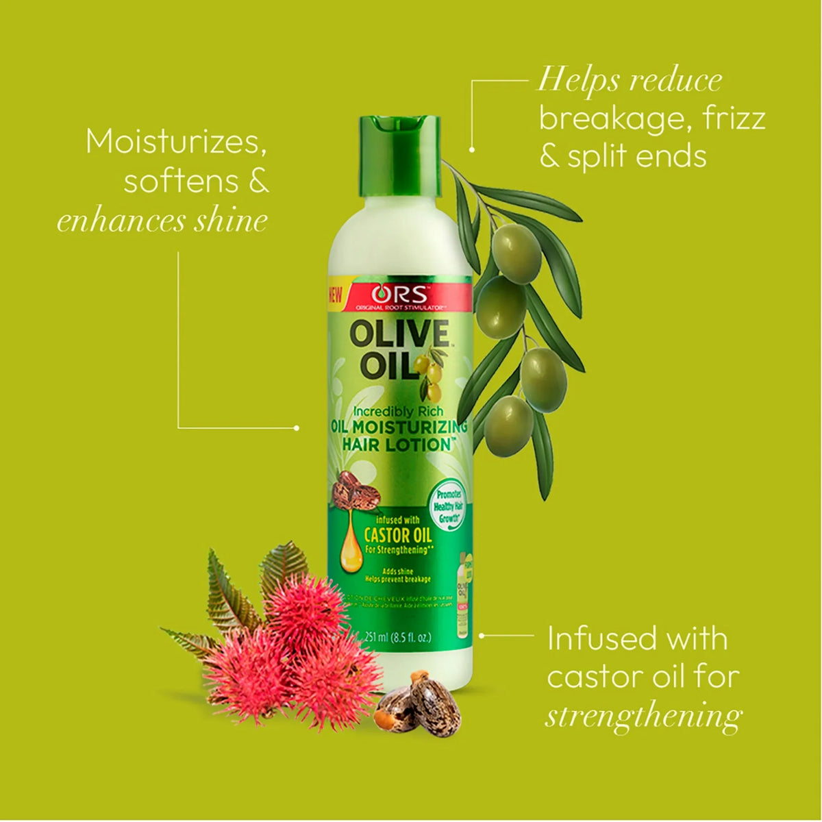 ORS Olive Oil Moisturizing Hair Lotion - Choose Size ORS