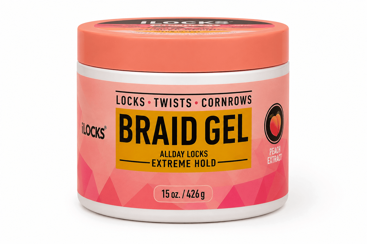 All Day Locks Peach Gold Braid Gel – Peach Gold 15 oz jar