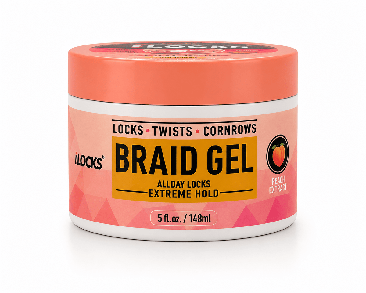 All Day Locks Peach Gold Braid Gel – Peach Gold 5 oz jar